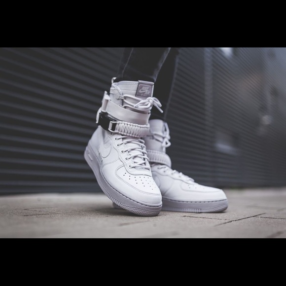 nike sf air force 1 high vast grey